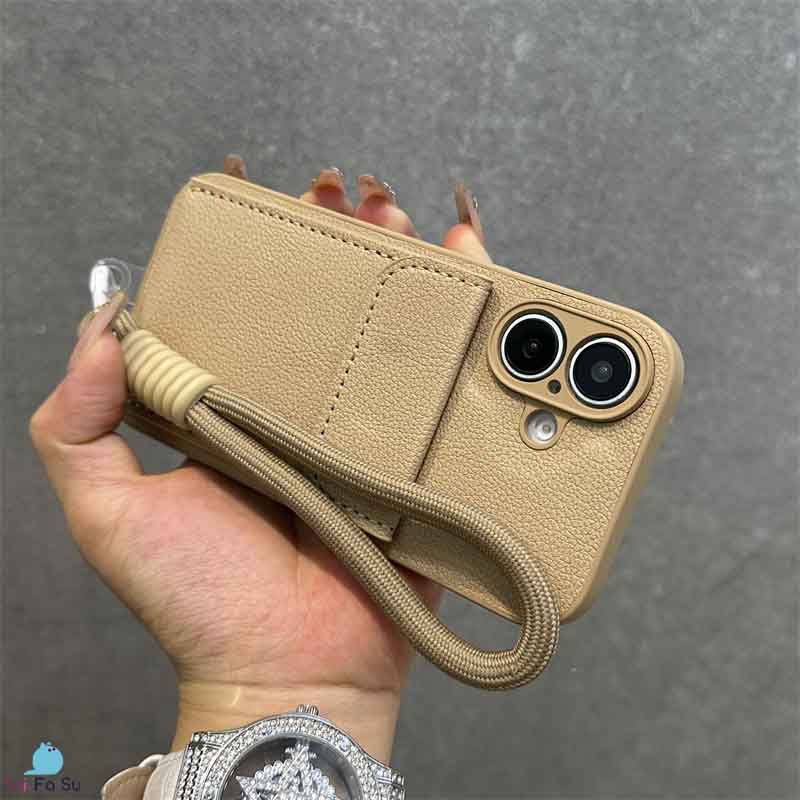 Phone Case:Textured Phone Case With Card Holder