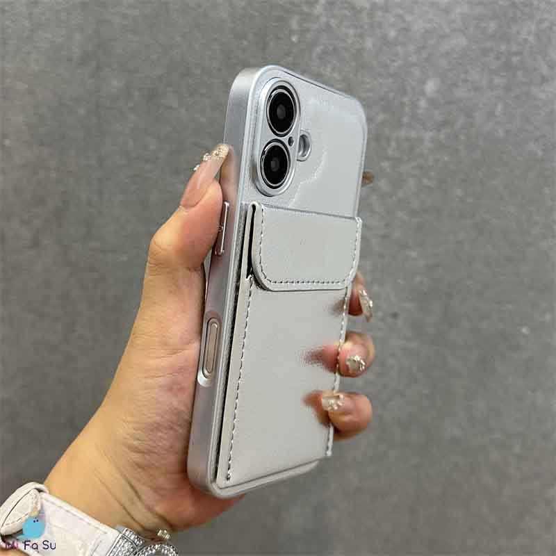 Phone Case:Textured Phone Case With Card Holder