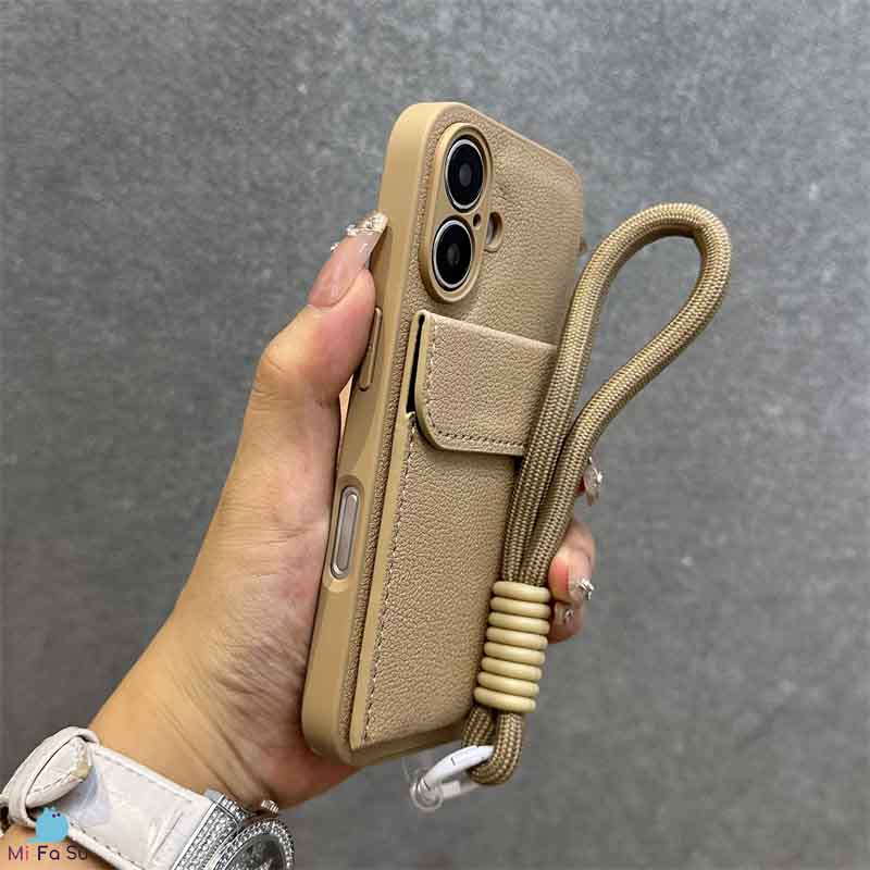 Phone Case:Textured Phone Case With Card Holder