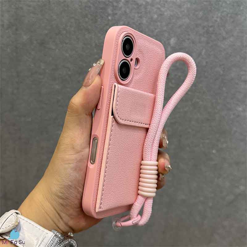 Phone Case:Textured Phone Case With Card Holder