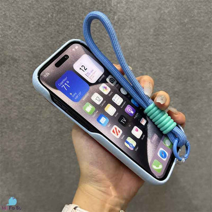 Phone Case: Multi-Color Faux Lambskin Texture With Card Slot