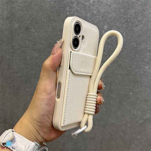 Phone Case：Textured Phone Case With Card Holder