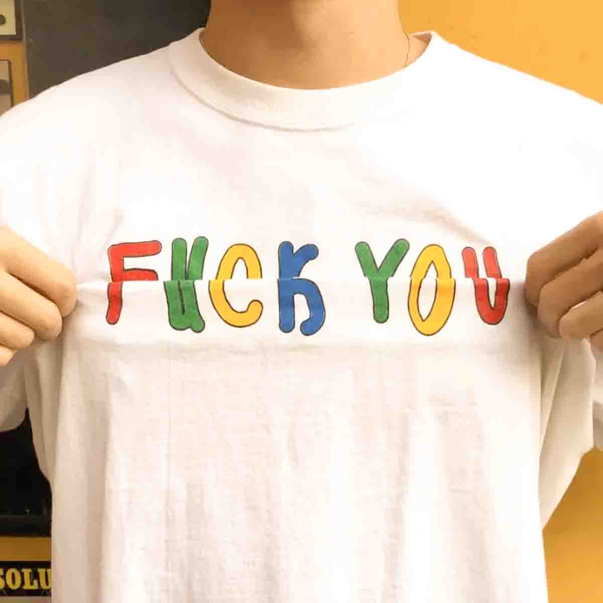 Fu**T-SHIRT-Soft Triblend Material Unisex Shirt